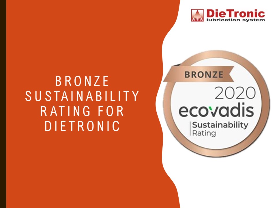 🏆EcoVadis 2020: DieTronic recibe la medalla de bronce por políticas de sostenibilidad