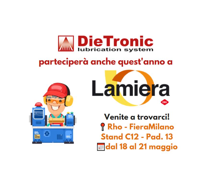 ¡DieTronic os espera a la feria Lamiera 2022!